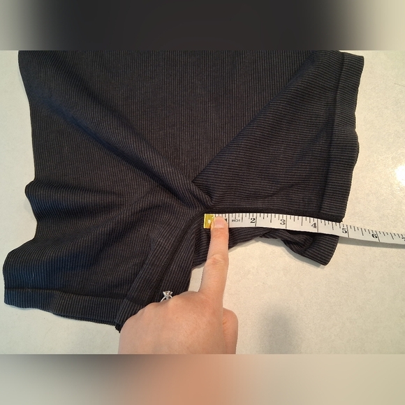 Gypsy + Jade/ Black Ribbed Sleeveless Romper/ Size US S/M - Picture 3 of 8